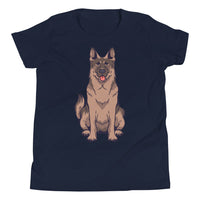 German Shepherd / Premium Youth Short Sleeve T-Shirt