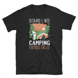 Husband and Wife Camping Partners for Life / Short-Sleeve Unisex T-Shirt