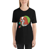 Cute Christmas Dog / Premium Short-Sleeve Unisex T-Shirt