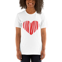 Scribbled Heart / Premium Short-Sleeve Unisex T-Shirt