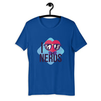 I Love Nerds / Premium Short-Sleeve Unisex T-Shirt