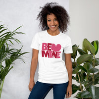 Be Mine with Heart / Premium Short-Sleeve Unisex T-Shirt