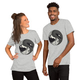 Alien - Astronaut Yin Yang / Premium Short-Sleeve Unisex T-Shirt