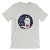 Halloween Ghost Cat / Premium Short-Sleeve Unisex T-Shirt