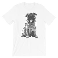 Cute Pug Dog / Premium Short-Sleeve Unisex T-Shirt