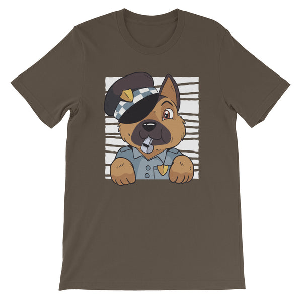 Police German Shepherd / Premium Short-Sleeve Unisex T-Shirt