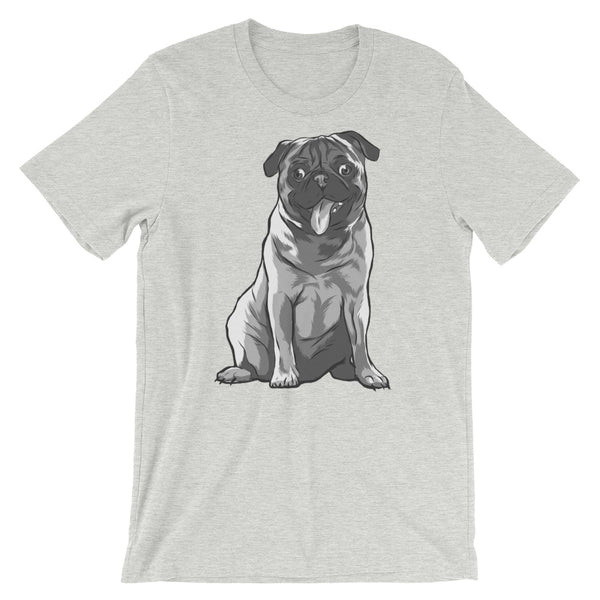 Cute Pug Dog / Premium Short-Sleeve Unisex T-Shirt