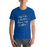 My Wife is Hotter Than My Coffee / Premium Short-Sleeve Unisex T-Shirt