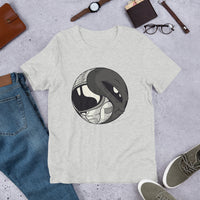 Alien - Astronaut Yin Yang / Premium Short-Sleeve Unisex T-Shirt