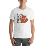 Panda Love / Premium Short-Sleeve Unisex T-Shirt