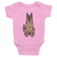 German Shepherd / Premium Infant Bodysuit