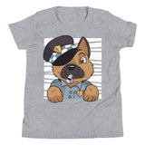 Police German Shepherd / Premium Youth Short Sleeve T-Shirt