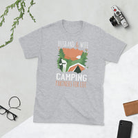 Husband and Wife Camping Partners for Life / Short-Sleeve Unisex T-Shirt