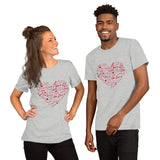 Heart by Inscribed Hearts / Premium Short-Sleeve Unisex T-Shirt