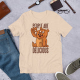 People are Delicious Bear / Premium Short-Sleeve Unisex T-Shirt