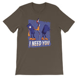 Phone and Charger, I Need You / Premium Short-Sleeve Unisex T-Shirt