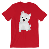 Westie Dog / Premium Short-Sleeve Unisex T-Shirt