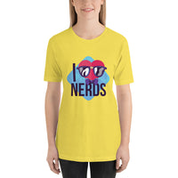 I Love Nerds / Premium Short-Sleeve Unisex T-Shirt