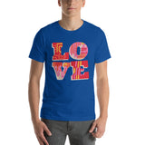 Love Lettering / Premium Short-Sleeve Unisex T-Shirt