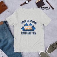 Same Bedroom Different View RV Lifestyle / Premium Short-Sleeve Unisex T-Shirt