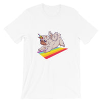 Pug Unicorn / Premium Short-Sleeve Unisex T-Shirt