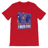 Phone and Charger, I Need You / Premium Short-Sleeve Unisex T-Shirt