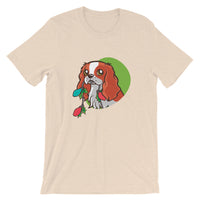 Cute Christmas Dog / Premium Short-Sleeve Unisex T-Shirt