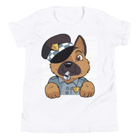 Police German Shepherd / Premium Youth Short Sleeve T-Shirt