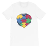 Heart Puzzle / Premium Short-Sleeve Unisex T-Shirt