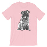 Cute Pug Dog / Premium Short-Sleeve Unisex T-Shirt