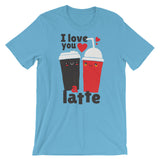 I Love You Latte / Premium Short-Sleeve Unisex T-Shirt