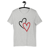 Two Hearts / Premium Short-Sleeve Unisex T-Shirt