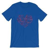 Heart by Inscribed Hearts / Premium Short-Sleeve Unisex T-Shirt