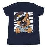 Police German Shepherd / Premium Youth Short Sleeve T-Shirt