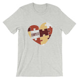 You Complete Me Heart Puzzle / Premium Short-Sleeve Unisex T-Shirt