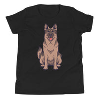 German Shepherd / Premium Youth Short Sleeve T-Shirt