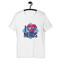 I Love Nerds / Premium Short-Sleeve Unisex T-Shirt