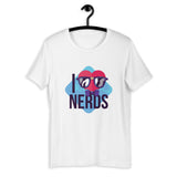 I Love Nerds / Premium Short-Sleeve Unisex T-Shirt