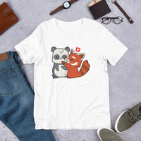 Panda Love / Premium Short-Sleeve Unisex T-Shirt