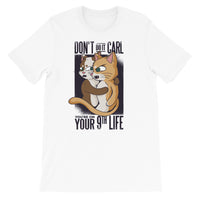 Cat on 9th Life, Don't Do It / Premium Short-Sleeve Unisex T-Shirt