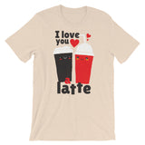 I Love You Latte / Premium Short-Sleeve Unisex T-Shirt