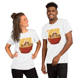 Ramen Noodle Cat / Premium Short-Sleeve Unisex T-Shirt