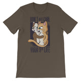 Cat on 9th Life, Don't Do It / Premium Short-Sleeve Unisex T-Shirt