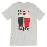 I Love You Latte / Premium Short-Sleeve Unisex T-Shirt