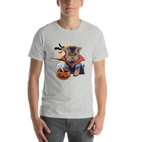 Halloween Vampire Morkie Dog / Premium Short-Sleeve Unisex T-Shirt