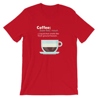 Coffee Definition / Premium Short-Sleeve Unisex T-Shirt