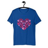 Heart Made of Hearts / Premium Short-Sleeve Unisex T-Shirt