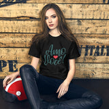 Amo Voce (I Love You) with Heart / Premium Short-Sleeve Unisex T-Shirt