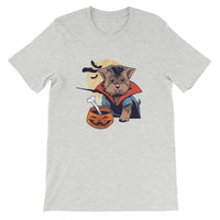 Halloween Vampire Morkie Dog / Premium Short-Sleeve Unisex T-Shirt