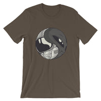 Alien - Astronaut Yin Yang / Premium Short-Sleeve Unisex T-Shirt